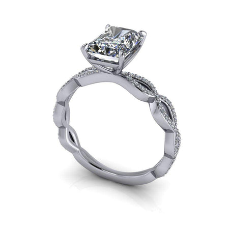 10kt yellow gold Engagement Ring Bel Viaggio Designs, LLC