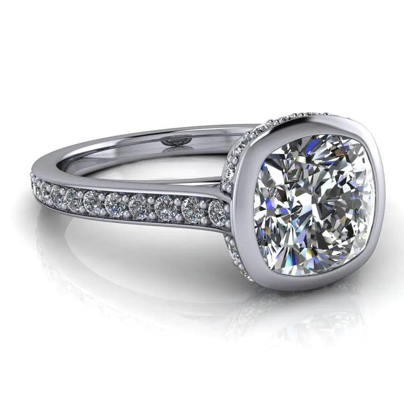 925 Silver Engagement Ring Bel Viaggio Designs, LLC