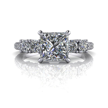 925 Silver Engagement Ring Bel Viaggio Designs, LLC