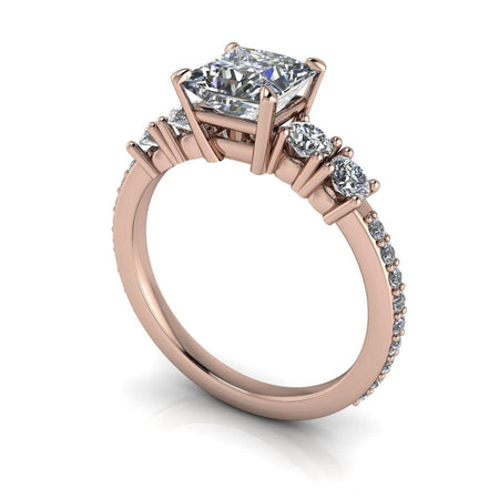 10kt rose gold Engagement Ring Bel Viaggio Designs, LLC