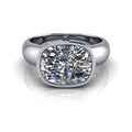 10kt white gold Engagement Ring Bel Viaggio Designs, LLC