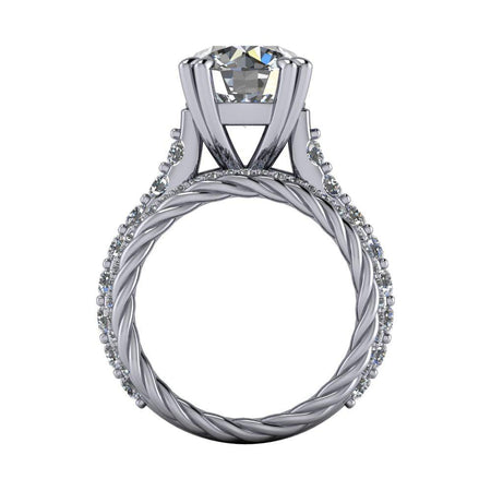 925 Silver Engagement Ring Bel Viaggio Designs, LLC