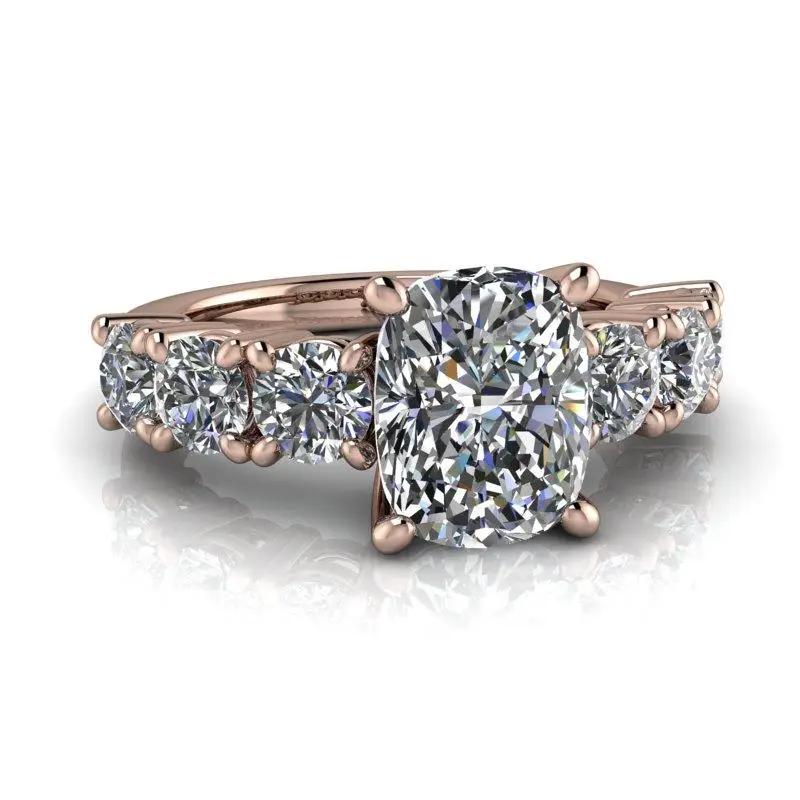 925 Silver Engagement Ring Bel Viaggio Designs, LLC