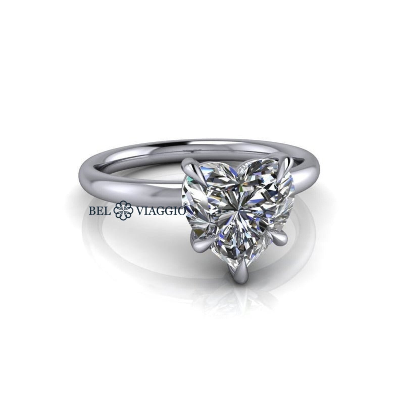 925 Silver Engagement Ring Bel Viaggio Designs, LLC