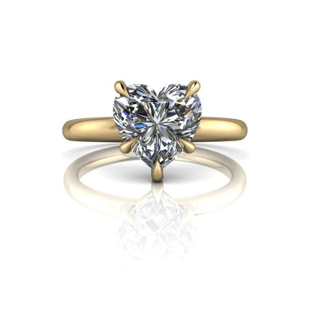 10kt yellow gold Engagement Ring Bel Viaggio Designs, LLC