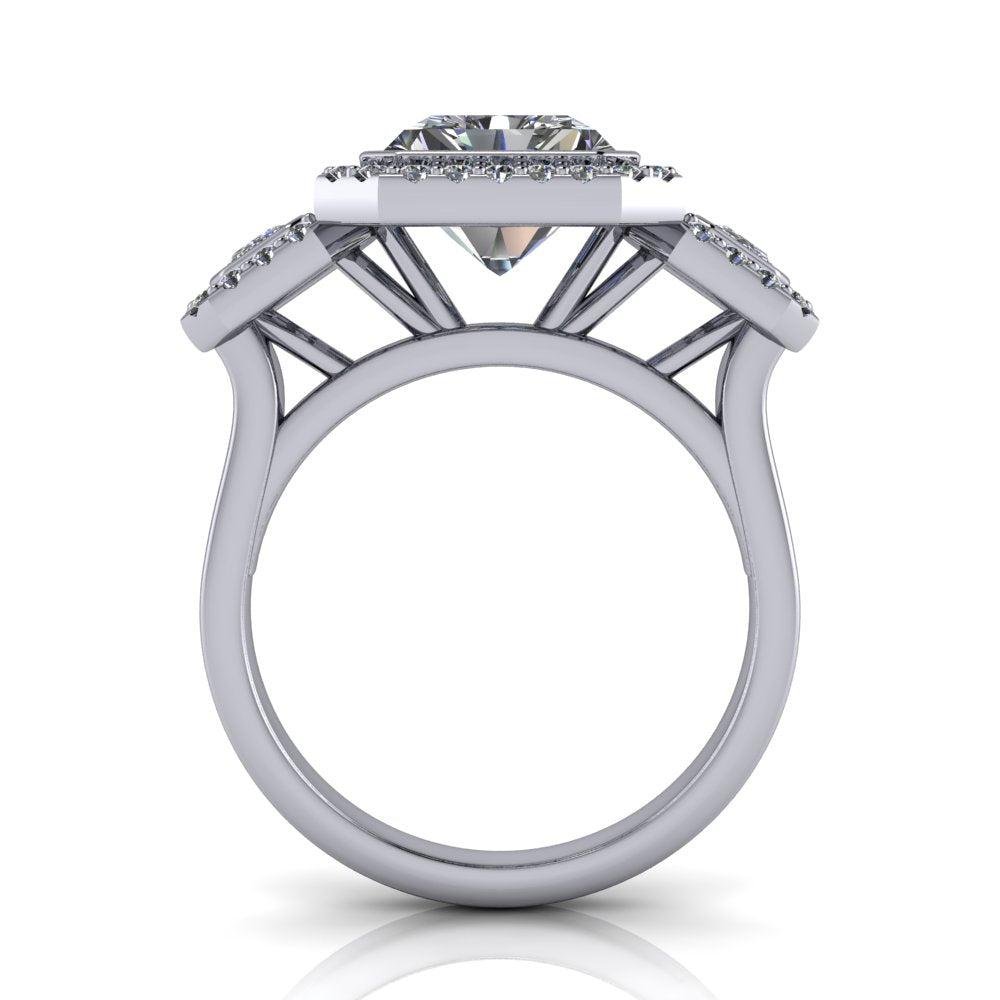 925 Silver Engagement Ring Bel Viaggio Designs, LLC