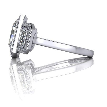 925 Silver Engagement Ring Bel Viaggio Designs, LLC