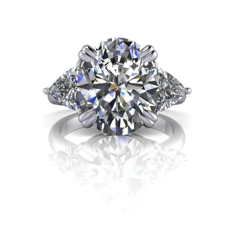 14kt white gold Engagement Ring Bel Viaggio Designs, LLC