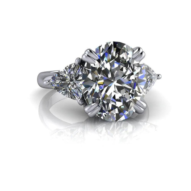 10kt white gold Engagement Ring Bel Viaggio Designs, LLC