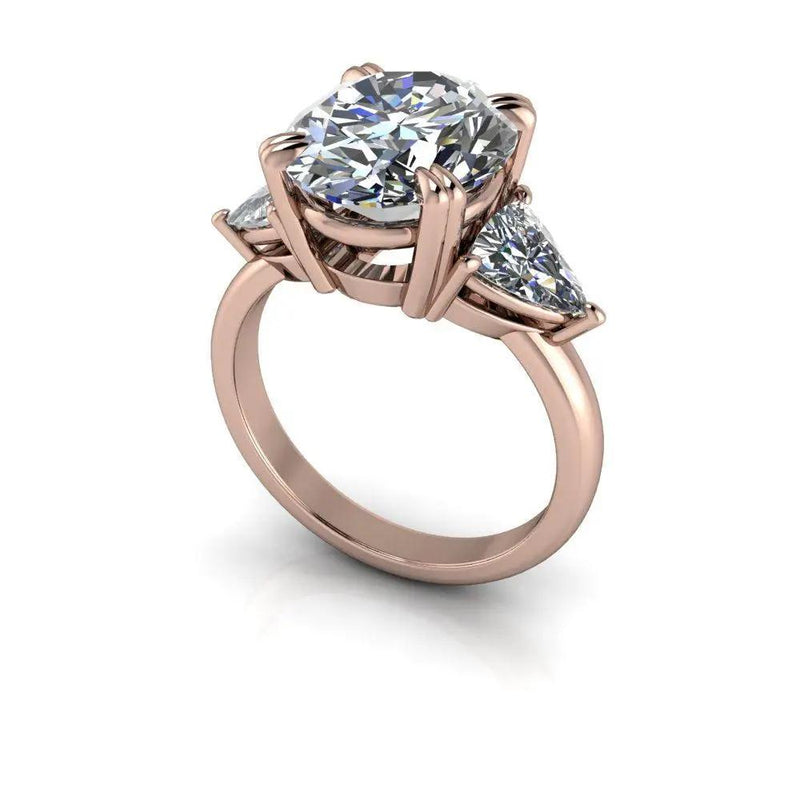 10kt rose gold Engagement Ring Bel Viaggio Designs, LLC