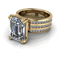 10kt yellow gold Engagement Ring Bel Viaggio Designs, LLC