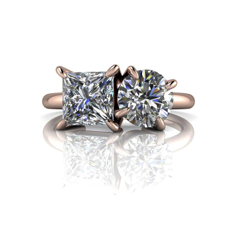 10kt rose gold Engagement Ring Bel Viaggio Designs, LLC