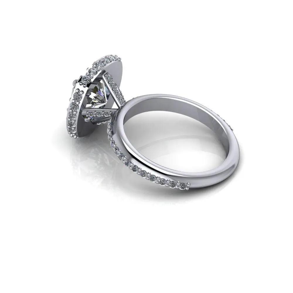 925 Silver Engagement Ring Bel Viaggio Designs, LLC