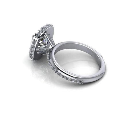 925 Silver Engagement Ring Bel Viaggio Designs, LLC