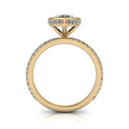 10kt yellow gold Engagement Ring Bel Viaggio Designs, LLC