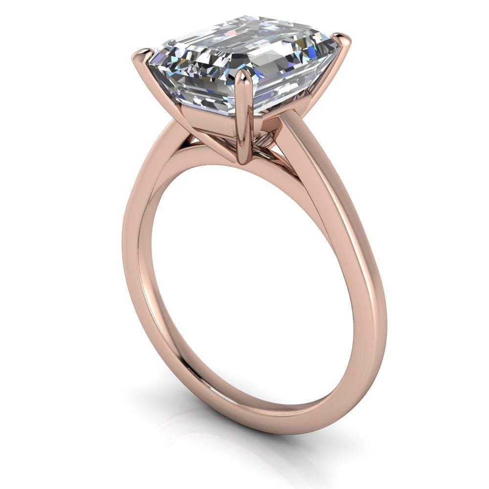 10kt rose gold Engagement Ring Bel Viaggio Designs, LLC