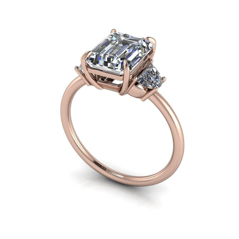 14kt yellow gold Engagement Ring Bel Viaggio Designs, LLC