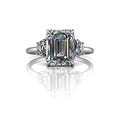 14kt white gold Engagement Ring Bel Viaggio Designs, LLC