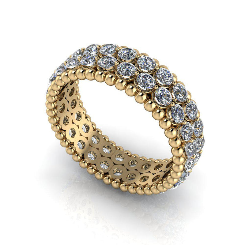 14 kt yellow gold Anniversary Ring Bel Viaggio Designs, LLC