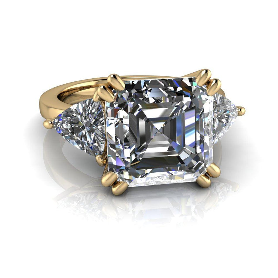10kt yellow gold Engagement Ring Bel Viaggio Designs, LLC