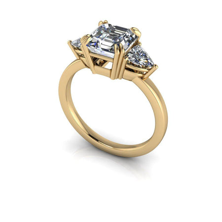 10kt yellow gold Engagement Ring Bel Viaggio Designs, LLC