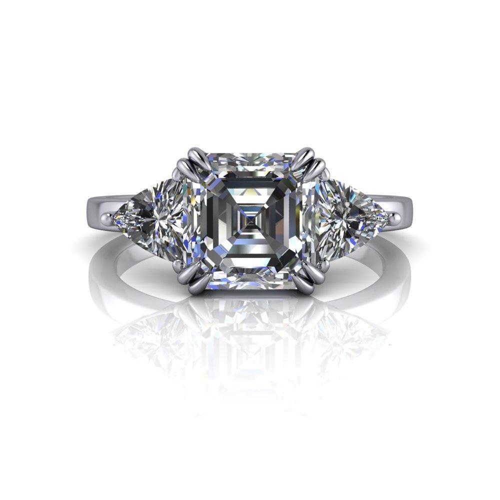 925 Silver Engagement Ring Bel Viaggio Designs, LLC