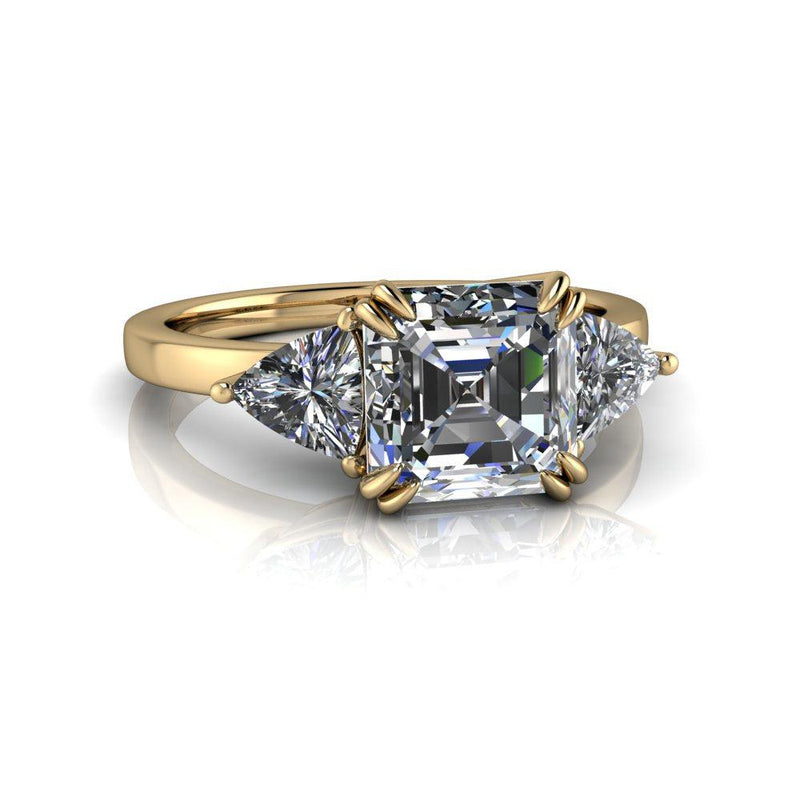 10kt yellow gold Engagement Ring Bel Viaggio Designs, LLC