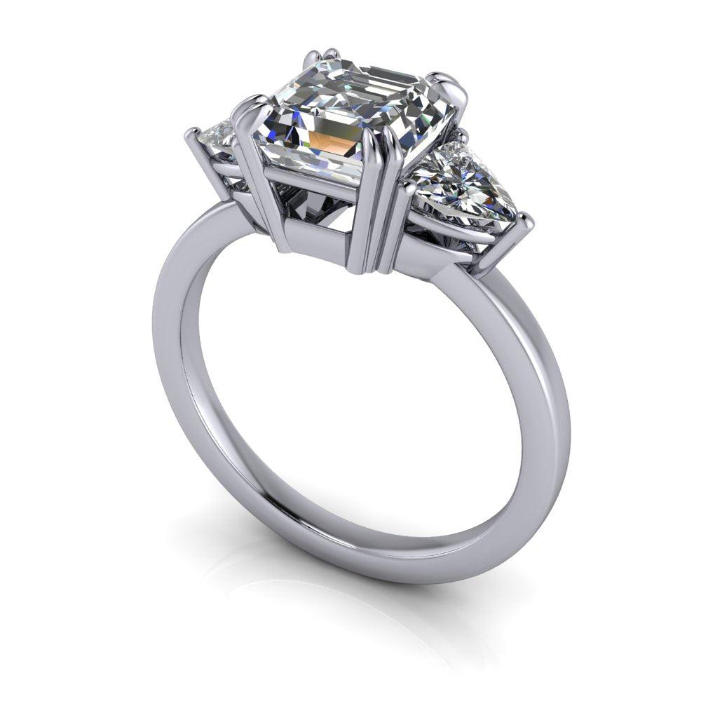 925 Silver Engagement Ring Bel Viaggio Designs, LLC