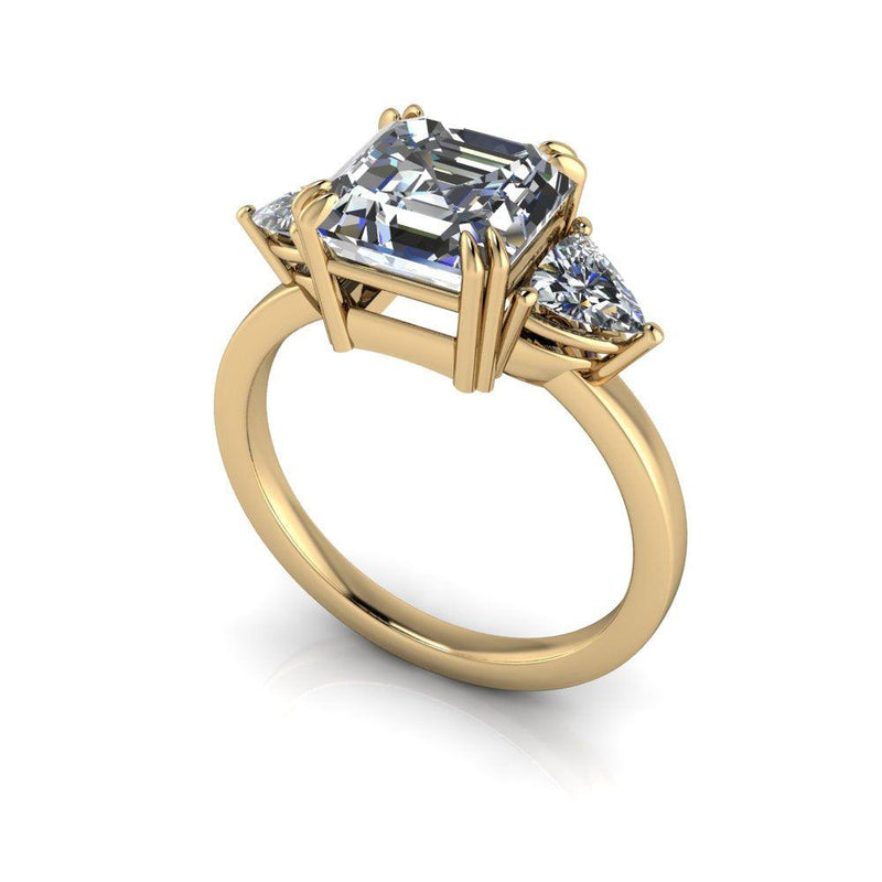 10kt yellow gold Engagement Ring Bel Viaggio Designs, LLC