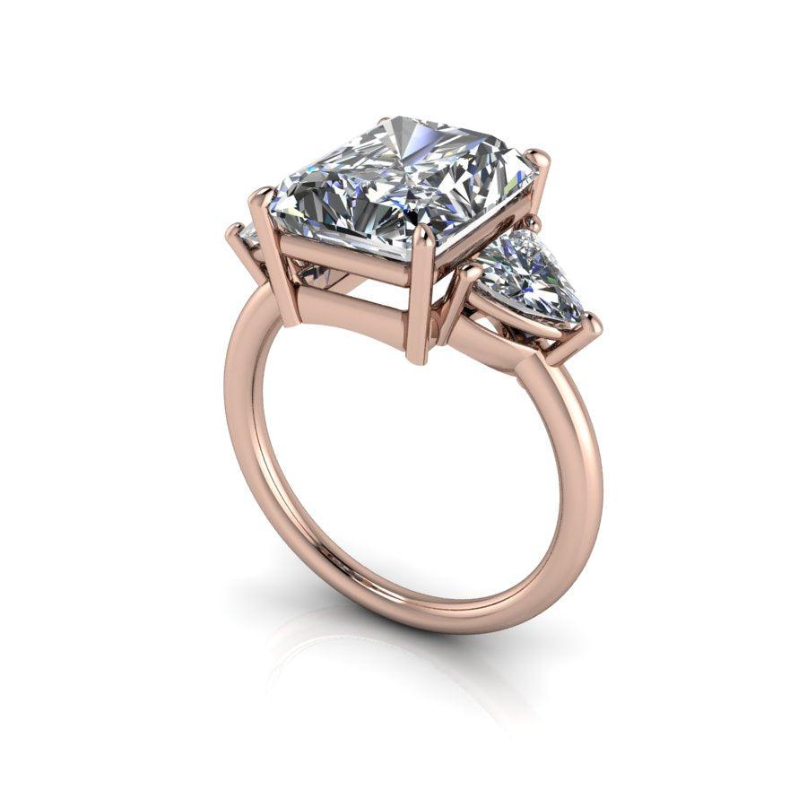 10kt rose gold Engagement Ring Bel Viaggio Designs, LLC