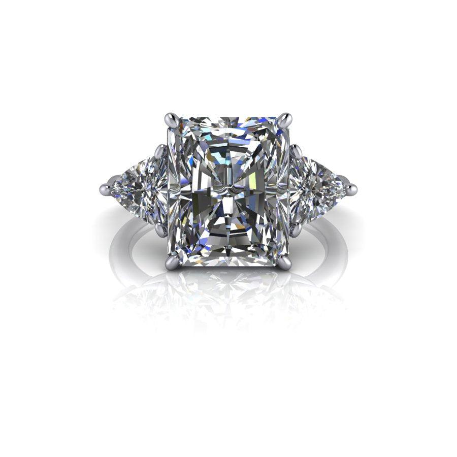 10kt white gold Engagement Ring Bel Viaggio Designs, LLC