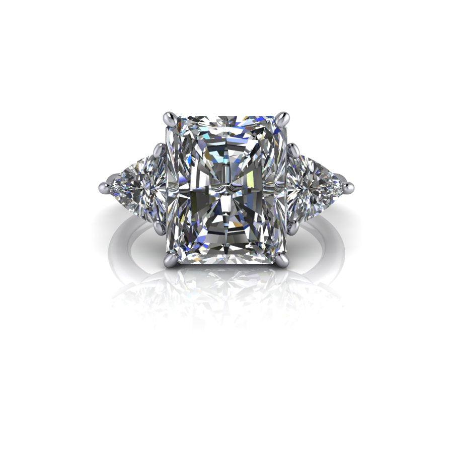 10kt white gold Engagement Ring Bel Viaggio Designs, LLC