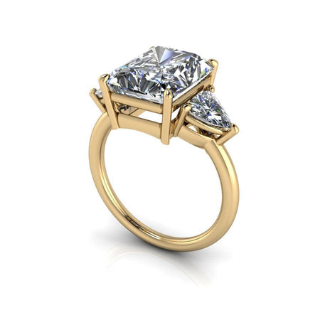 10kt yellow gold Engagement Ring Bel Viaggio Designs, LLC