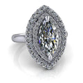 10kt white gold Engagement Ring Bel Viaggio Designs, LLC