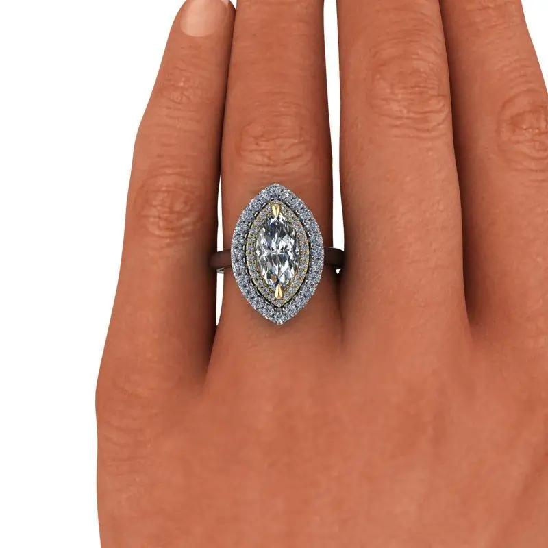 925 Silver Engagement Ring Bel Viaggio Designs, LLC