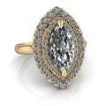 10kt yellow gold Engagement Ring Bel Viaggio Designs, LLC