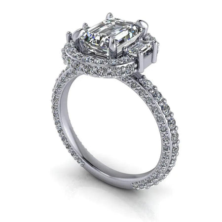 925 Silver Engagement Ring Bel Viaggio Designs, LLC