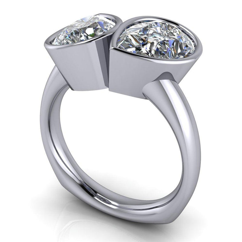 925 Silver Engagement Ring Bel Viaggio Designs, LLC