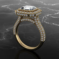 10kt yellow gold Engagement Ring Bel Viaggio Designs, LLC