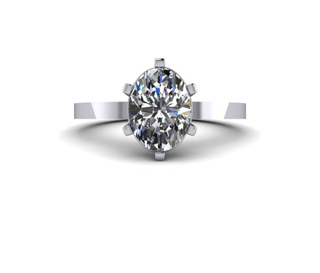 925 Silver Engagement Ring Bel Viaggio Designs, LLC