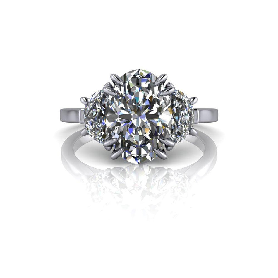 925 Silver Engagement Ring Bel Viaggio Designs, LLC