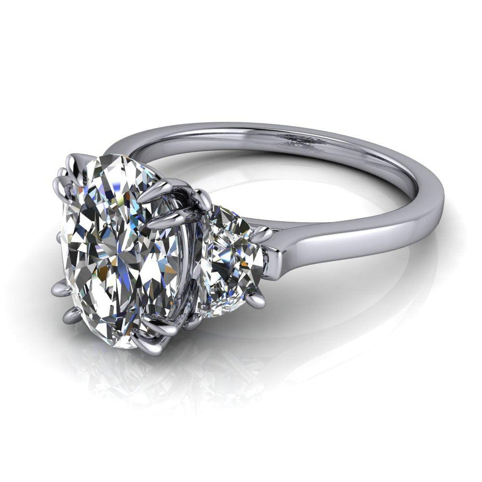 925 Silver Engagement Ring Bel Viaggio Designs, LLC