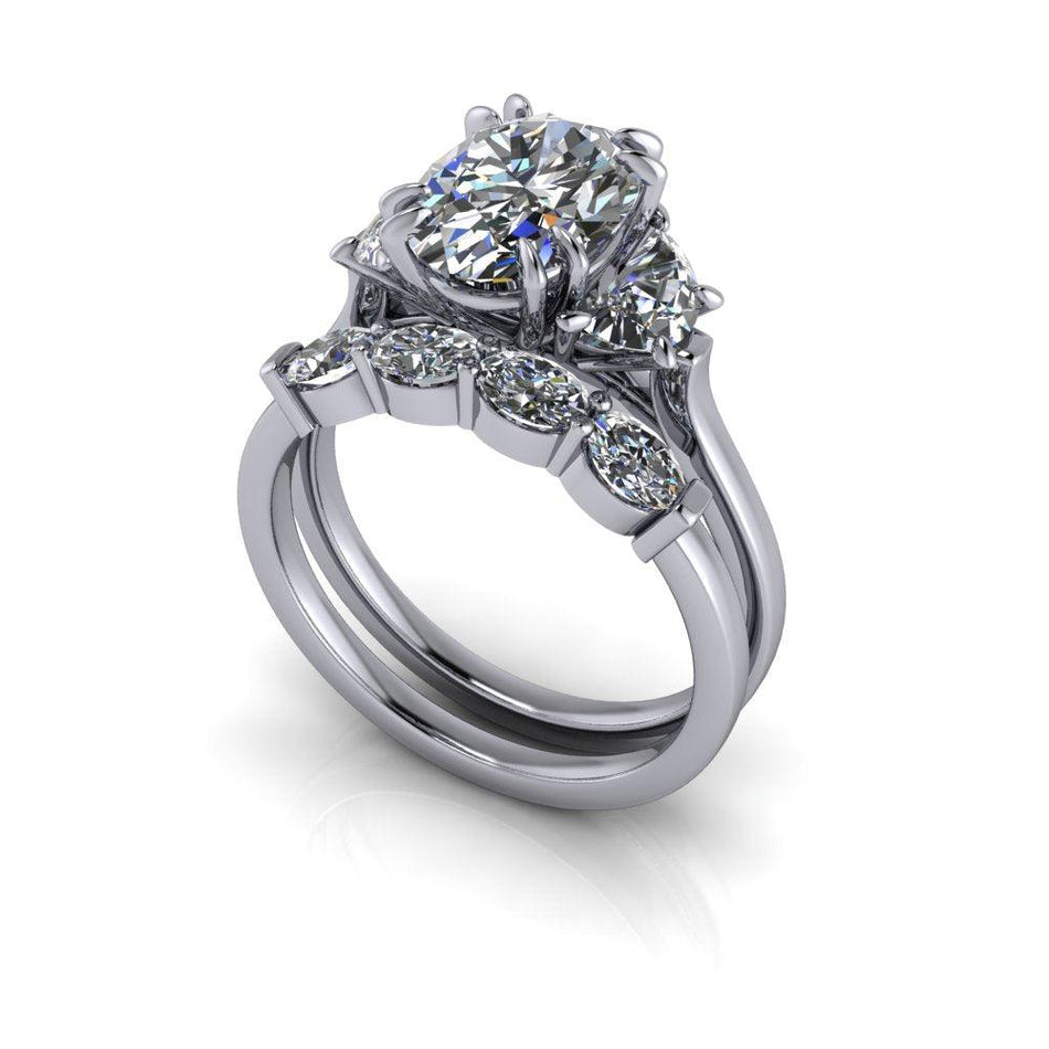 925 Silver Engagement Ring Bel Viaggio Designs, LLC