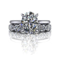 10kt white gold Engagement Ring Bel Viaggio Designs, LLC