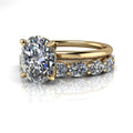 10kt yellow gold Engagement Ring Bel Viaggio Designs, LLC