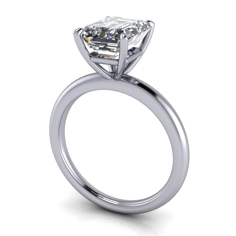 10kt white gold Engagement Ring Bel Viaggio Designs, LLC