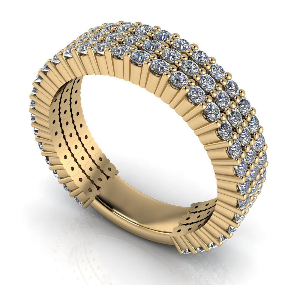 10kt yellow gold Engagement Ring Bel Viaggio Designs, LLC