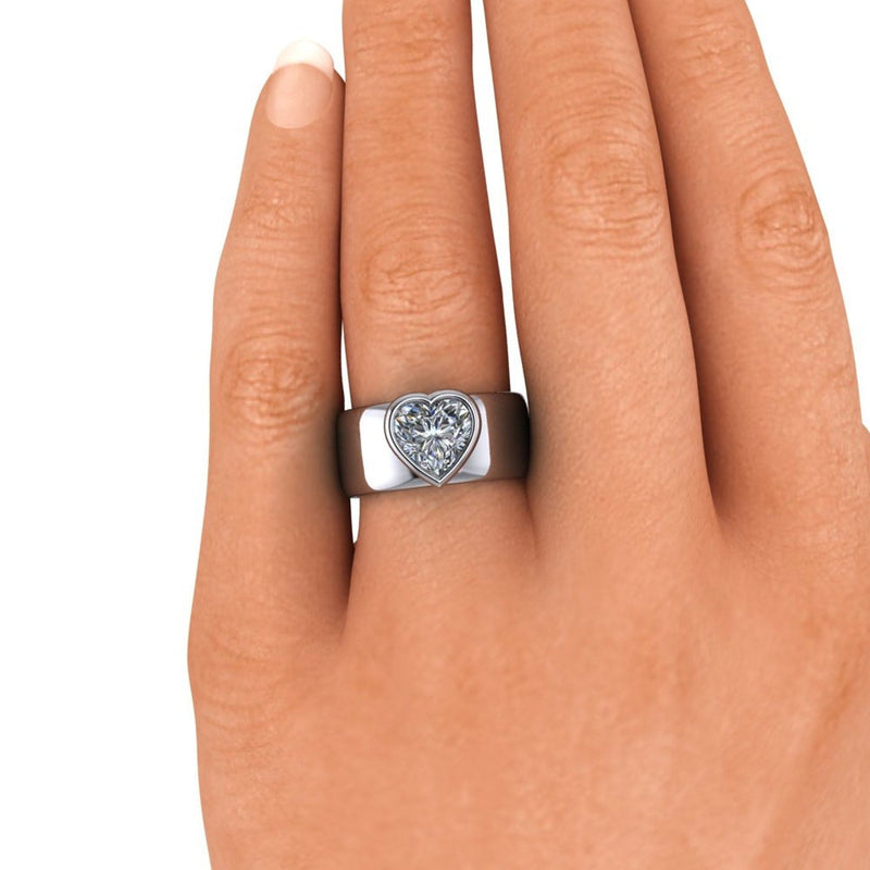 925 Silver Engagement Ring Bel Viaggio Designs, LLC