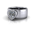 925 Silver Engagement Ring Bel Viaggio Designs, LLC