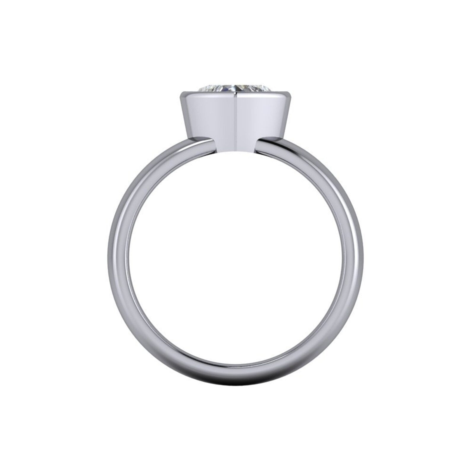 925 Silver Engagement Ring Bel Viaggio Designs, LLC